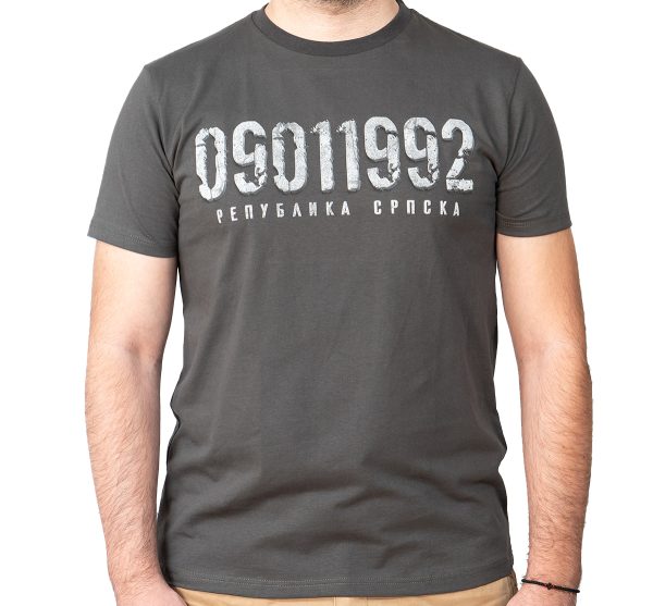 majica republika srpska beton maslinasta