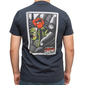 црвен-цвете-тегет-мајица