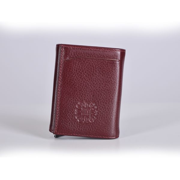 Бордо кожни новчаник - картице