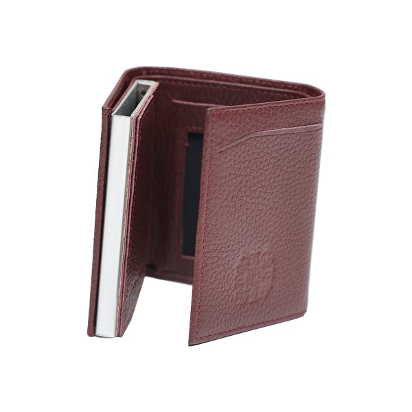 Браон кожни новчаник - картице