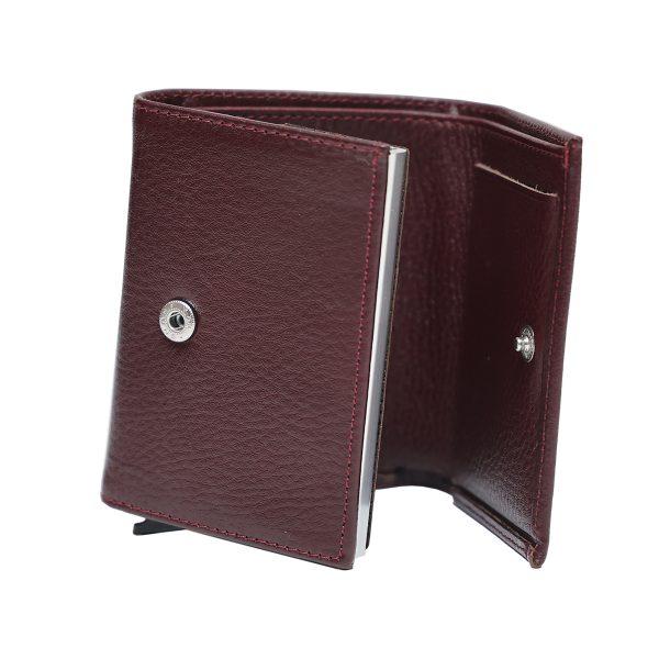 Браон кожни новчаник - картице