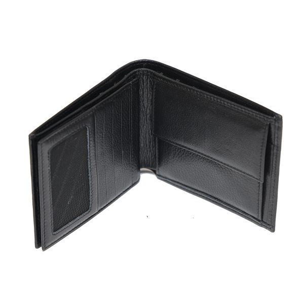 Црни кожни новчаник